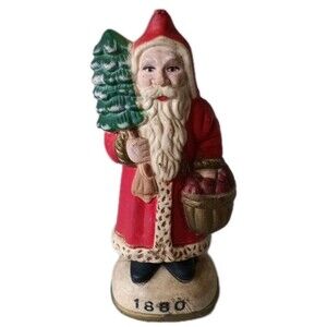 Christmas 1880 Edition Santa Claus Holiday Memories Collectors Ornament